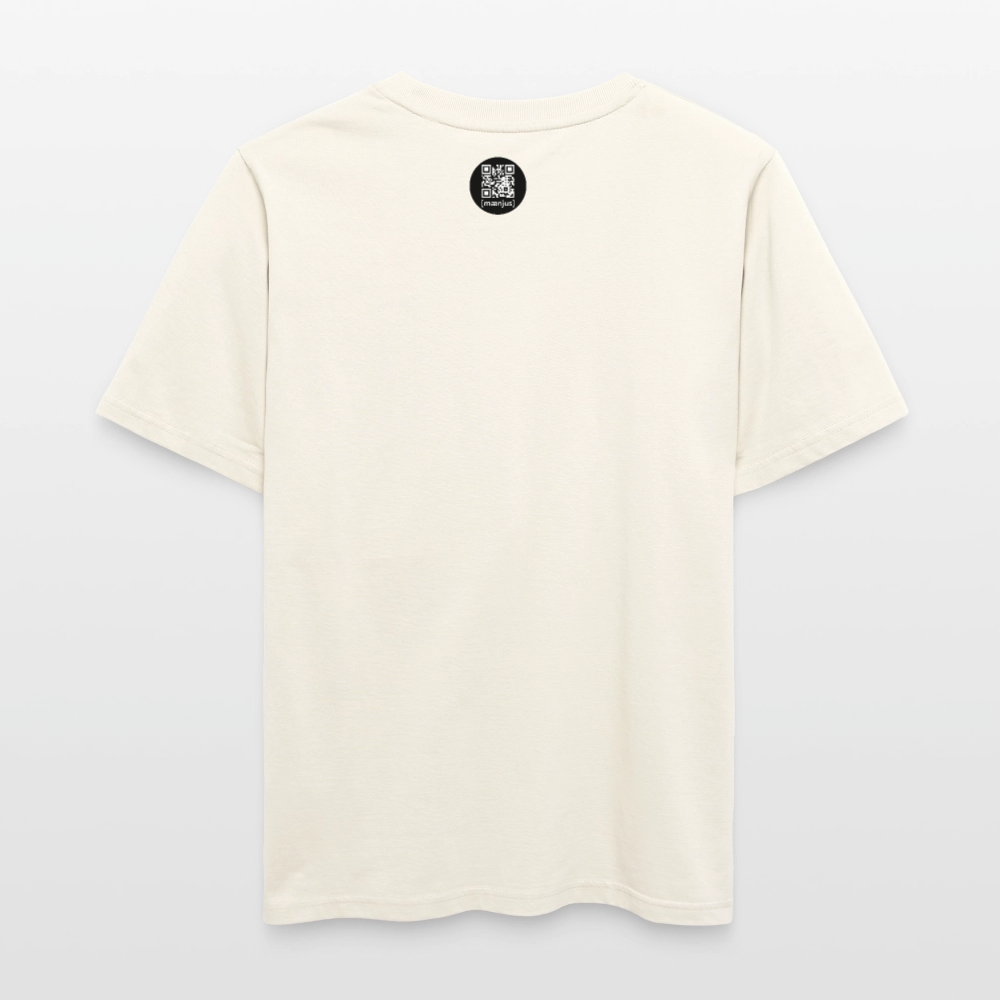 Unisex Bio-T-Shirt mit KEEP CALM PRINT - Naturweiß 