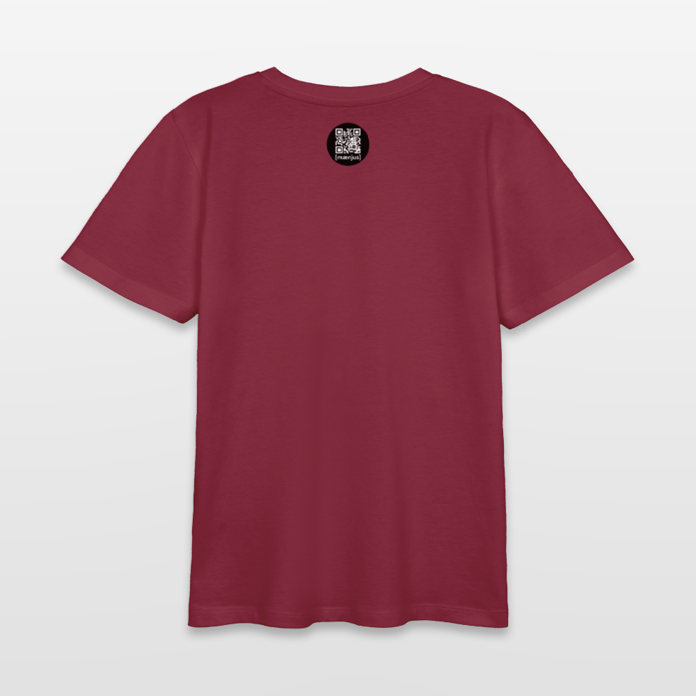 MNJS TEENS Bio T-Shirt mit REDEYE ELEPHANT DISTRICT PRINT - Burgunderrot