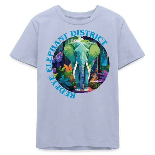 MNJS TEENS Bio T-Shirt mit REDEYE ELEPHANT DISTRICT PRINT - Lavendel-Violett