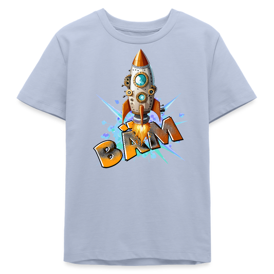 MNJS TEENS Bio T-Shirt mit BÄM PRINT - Lavendel-Violett