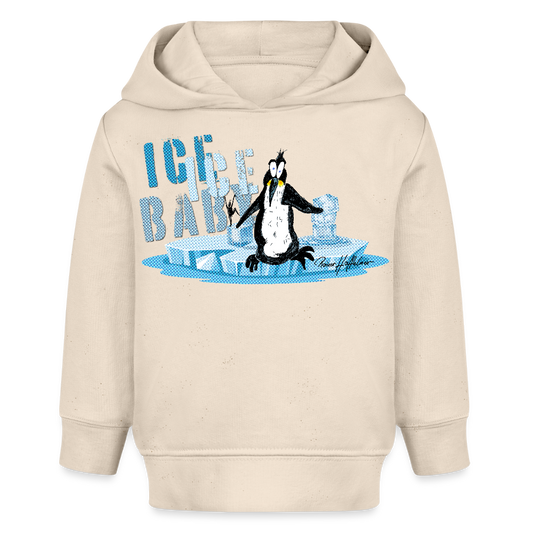 MNJS KIDS Bio Hoodie mit ICE ICE BABY PRINT - Weißgrau