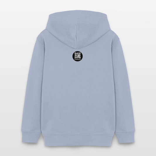 MNJS TEENS Bio-Hoodie mit BE DIFFERENT PRINT - Lavendel-Violett