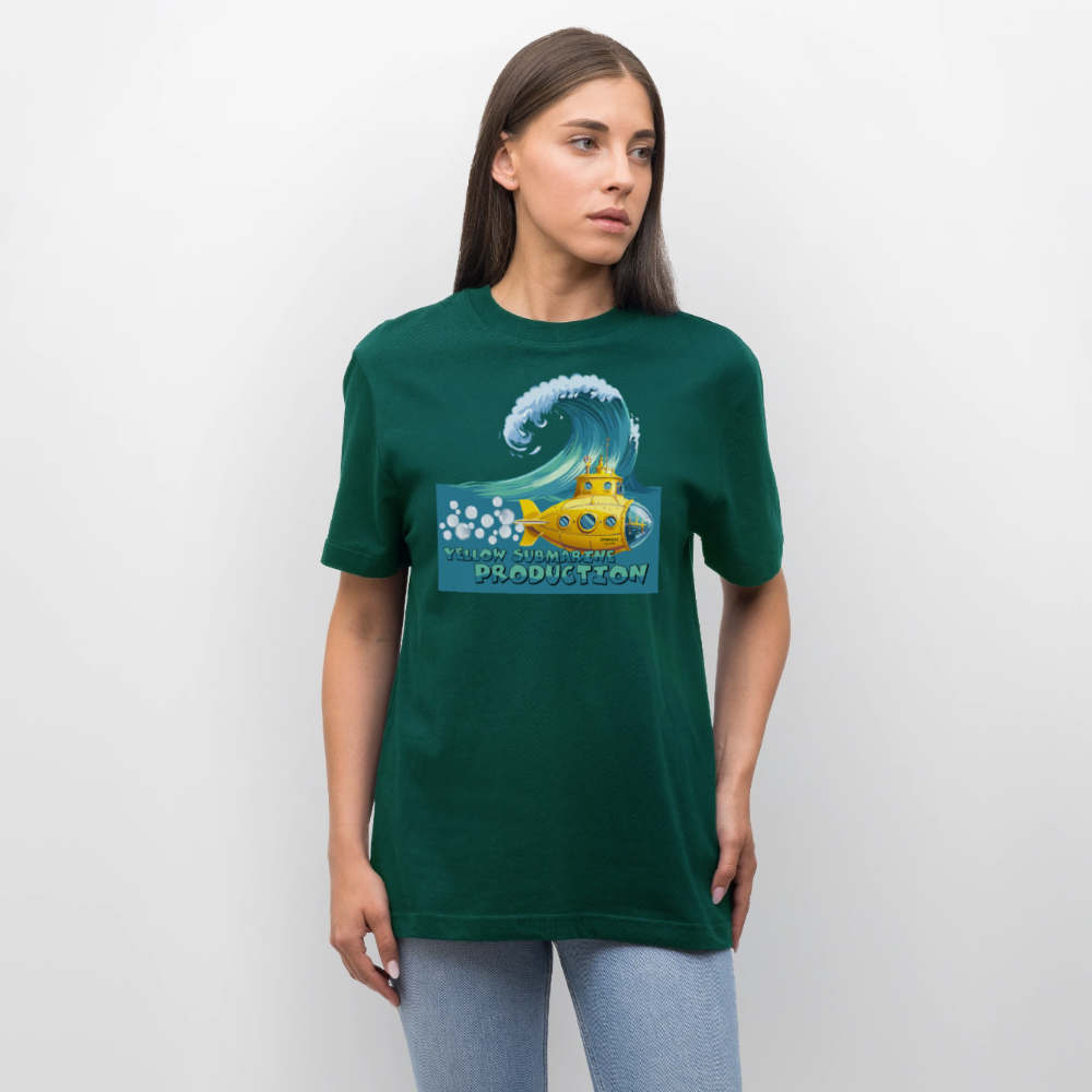 Unisex Bio-T-Shirt mit YELLOW SUBMARINE PRODUCTION PRINT - Forest