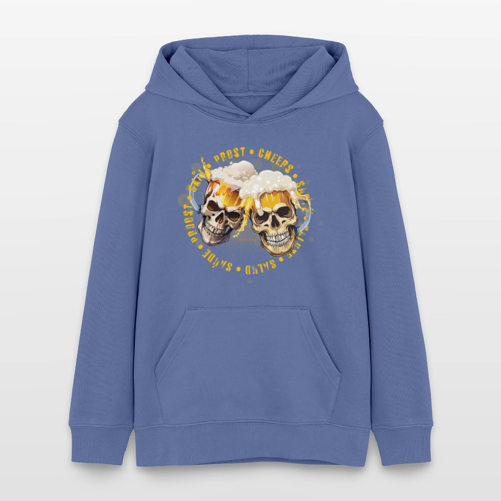 Teens Bio-Hoodie mit OKTOBERFEST EDITION BOYS PRINT - Blau