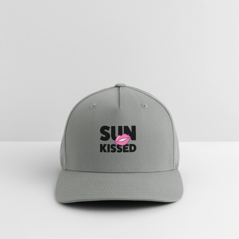 Flexfit Cap mit SUN KISSED PRINT - Grüngrau