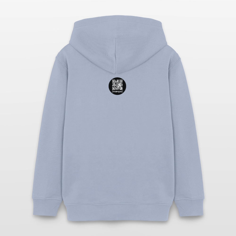MNJS TEENS Bio-Hoodie mit WELCOME TO THE JUNGLE PRINT - Lavendel-Violett