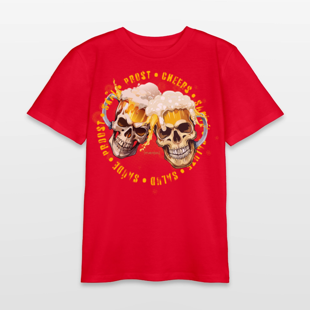 MNJS TEENS Bio T-Shirt mit OKTOBERFEST EDITION BOYS PRINT - Rot