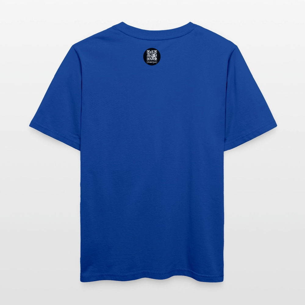 Unisex Bio-T-Shirt mit KEEP CALM PRINT - Dunkelblau