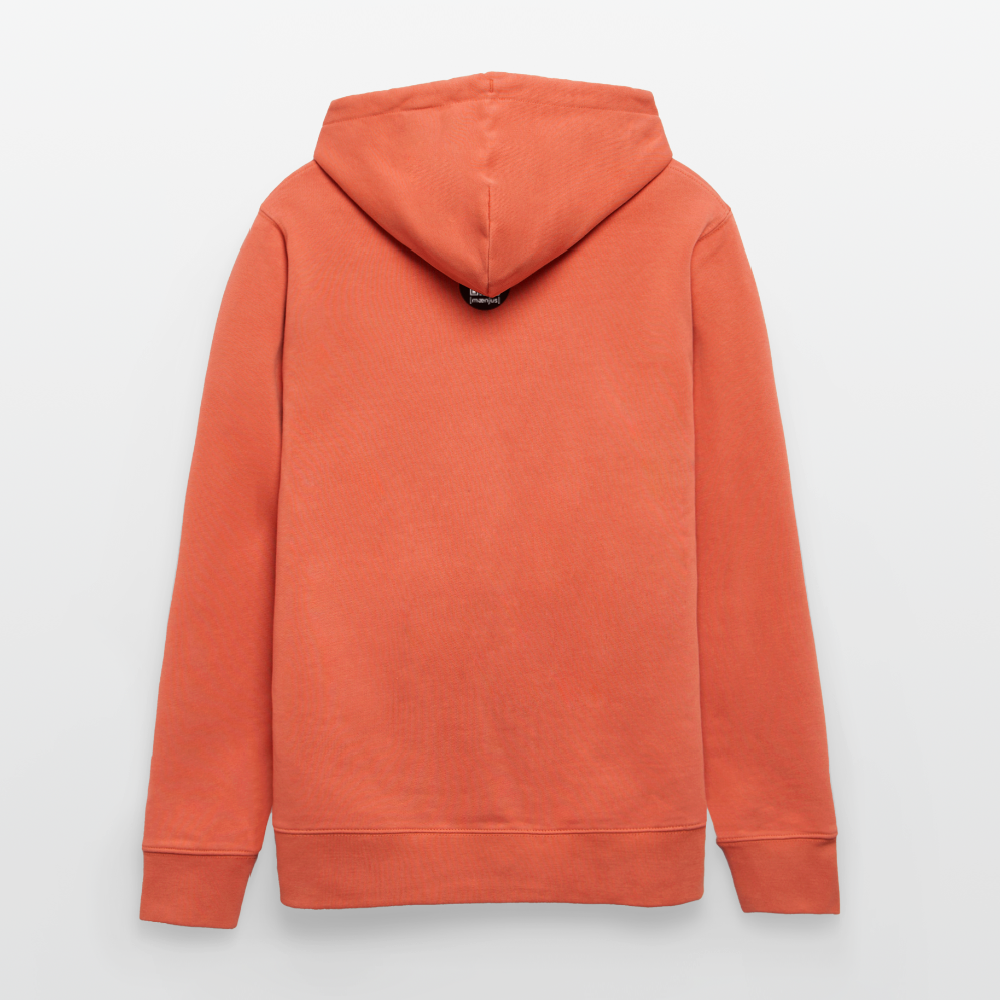 SUnisex Bio-Hoodie mit BOBBLEHAT DOGCOMPANY PRINT - Hellrot