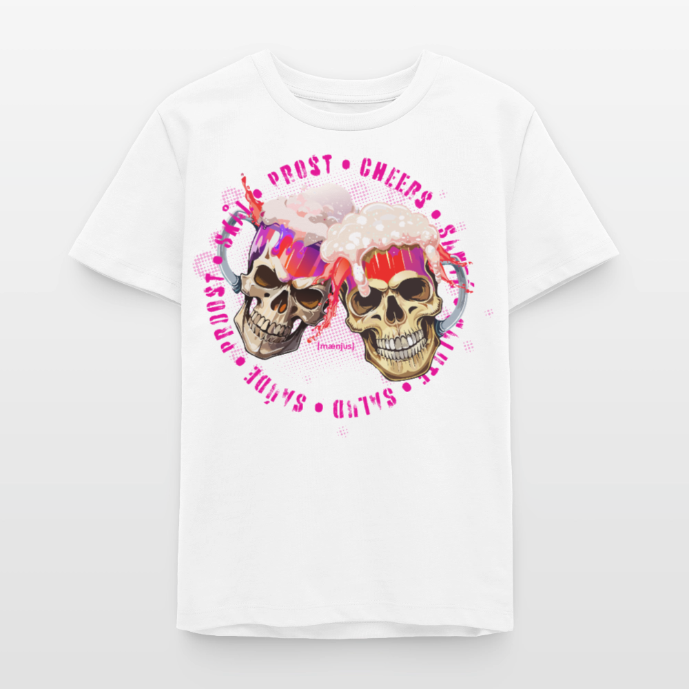 MNJS TEENS Bio T-Shirt mit OKTOBERFEST EDITION GIRLS PRINT - Weiß