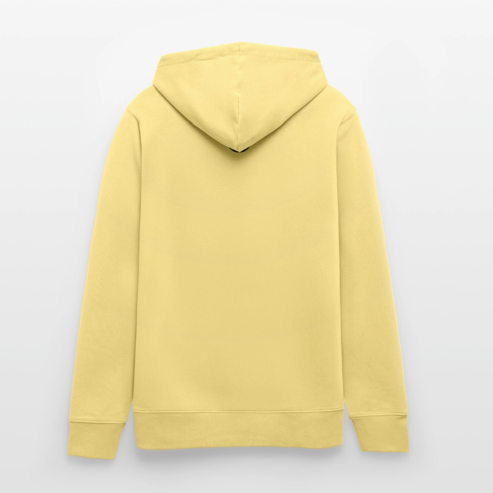 Unisex Bio-Hoodie mit OACHKATZL PRINT - Gelb Viva 