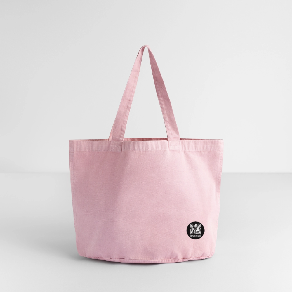 Vintage-Washed Shopper - Vintage Rosa