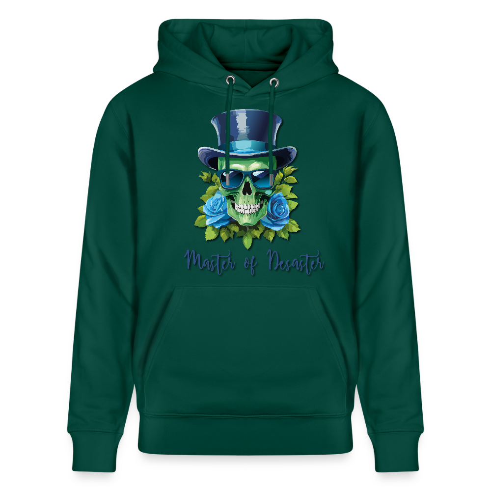 Unisex Hoodie mit MASTER OF DESASTER SKULL PRINT - Forest