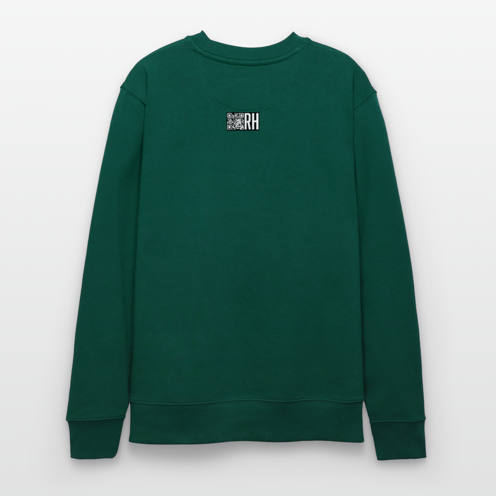 Unisex Bio-Sweatshirt mit CREATIVE VIRUS INSIDE PRINT - Forest