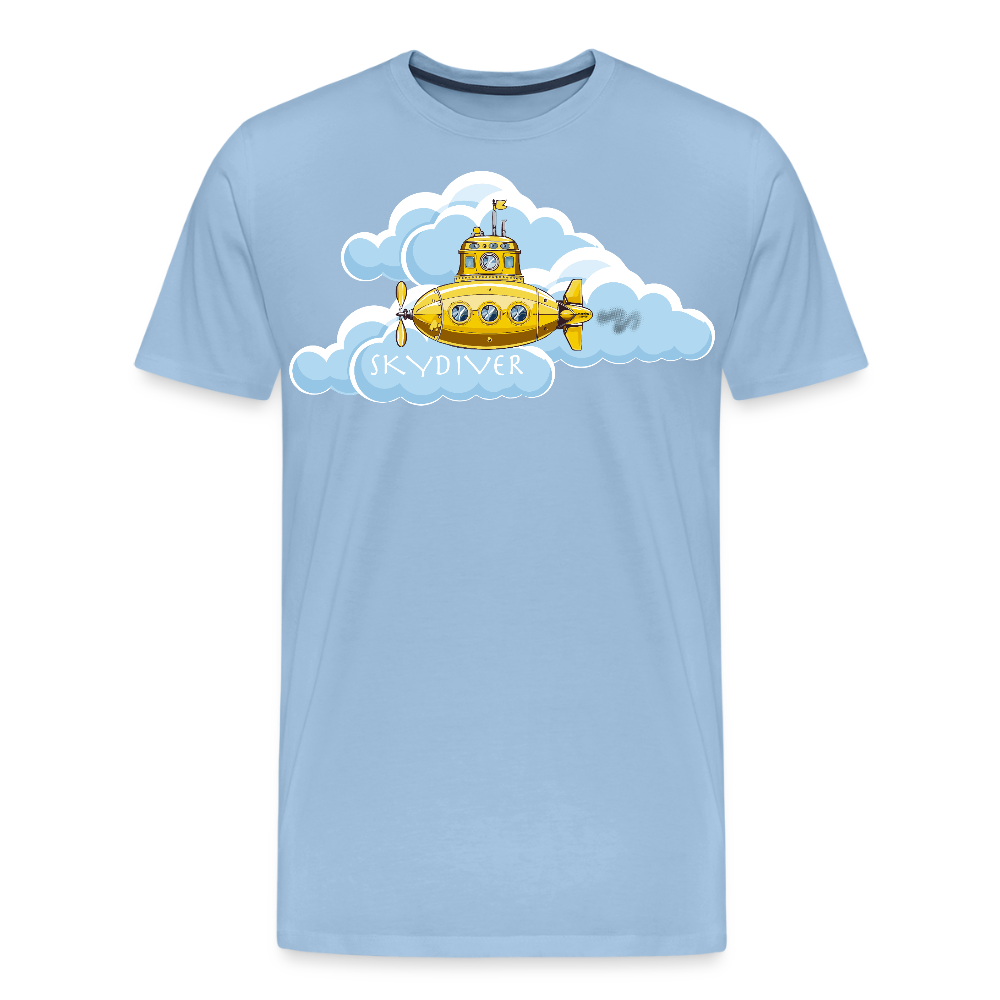 Männer Premium T-Shirt mit SKYDIVER PRINT - Sky
