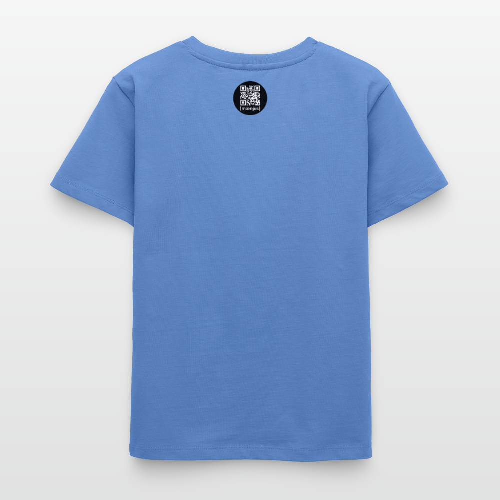 MNJS TEENS Bio T-Shirt mit PUNKS NOT DEAD PRINT - Blau