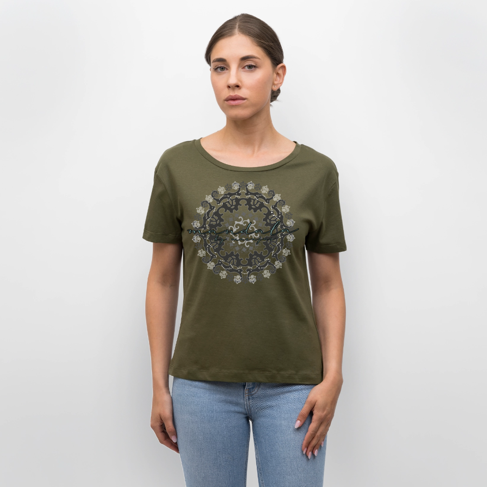 Stanley/Stella Relaxed Rundhals Frauen Bio-T-Shirt SERENA - Khaki