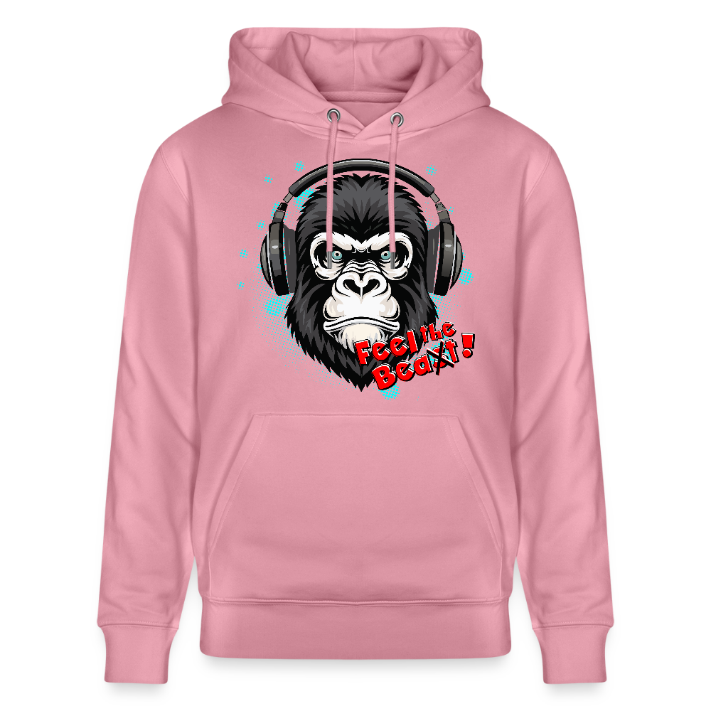 Unisex Hoodie mit FEEL THE BEA(S)T PRINT - Lila Traum