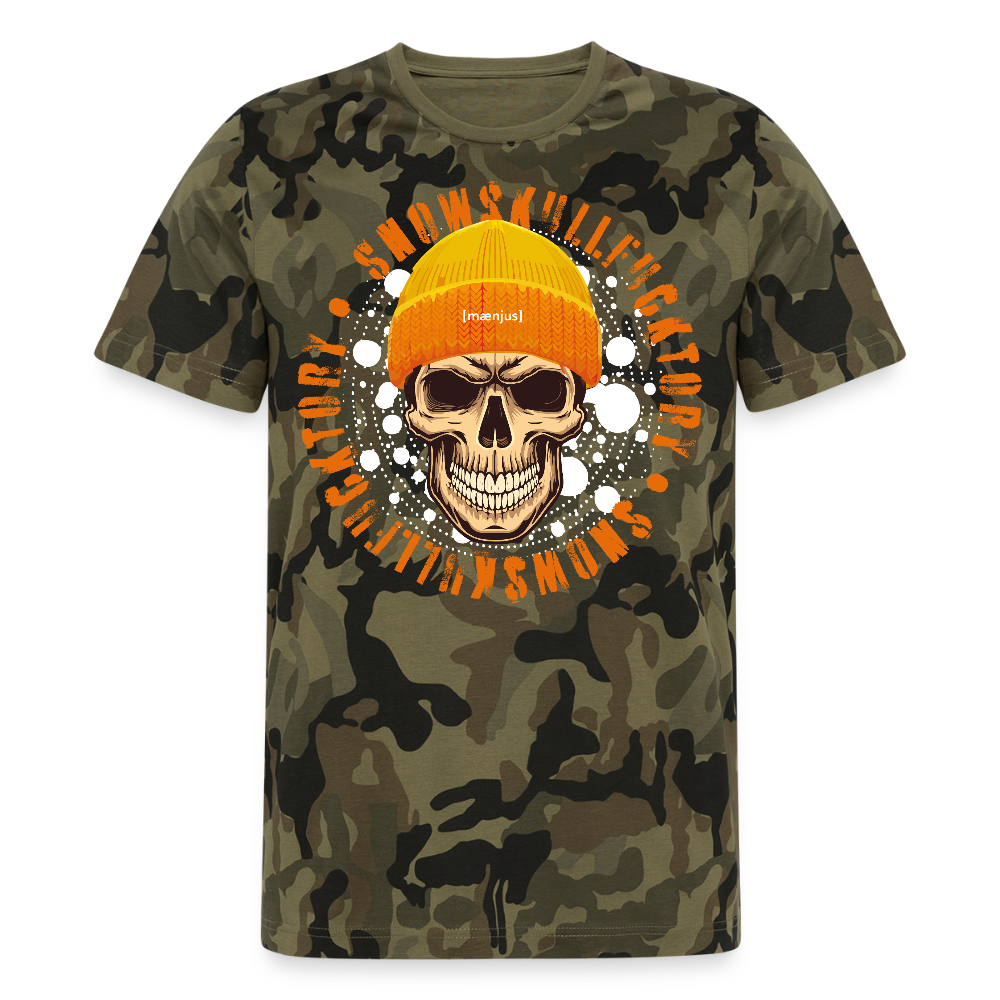 Männer Camo T-Shirt - Grün camouflage