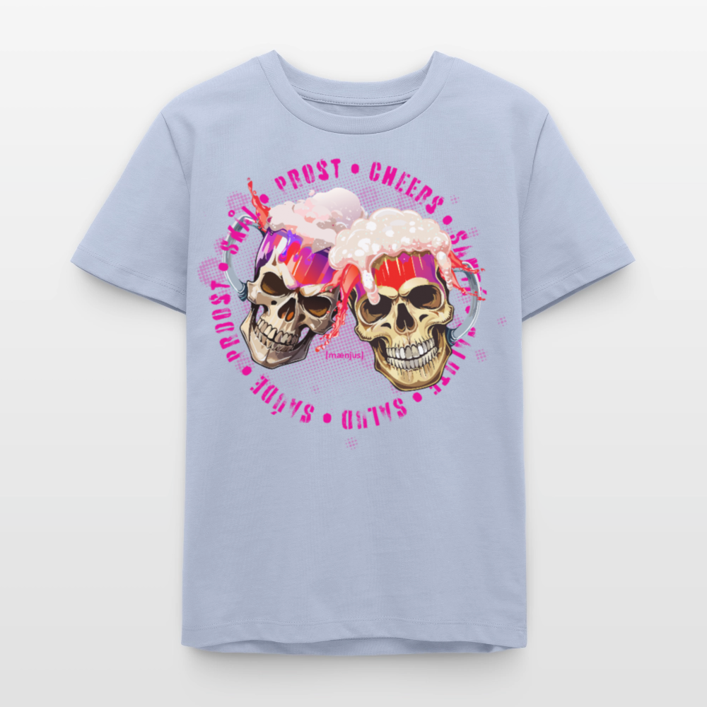 MNJS TEENS Bio T-Shirt mit OKTOBERFEST EDITION GIRLS PRINT - Lavendel-Violett
