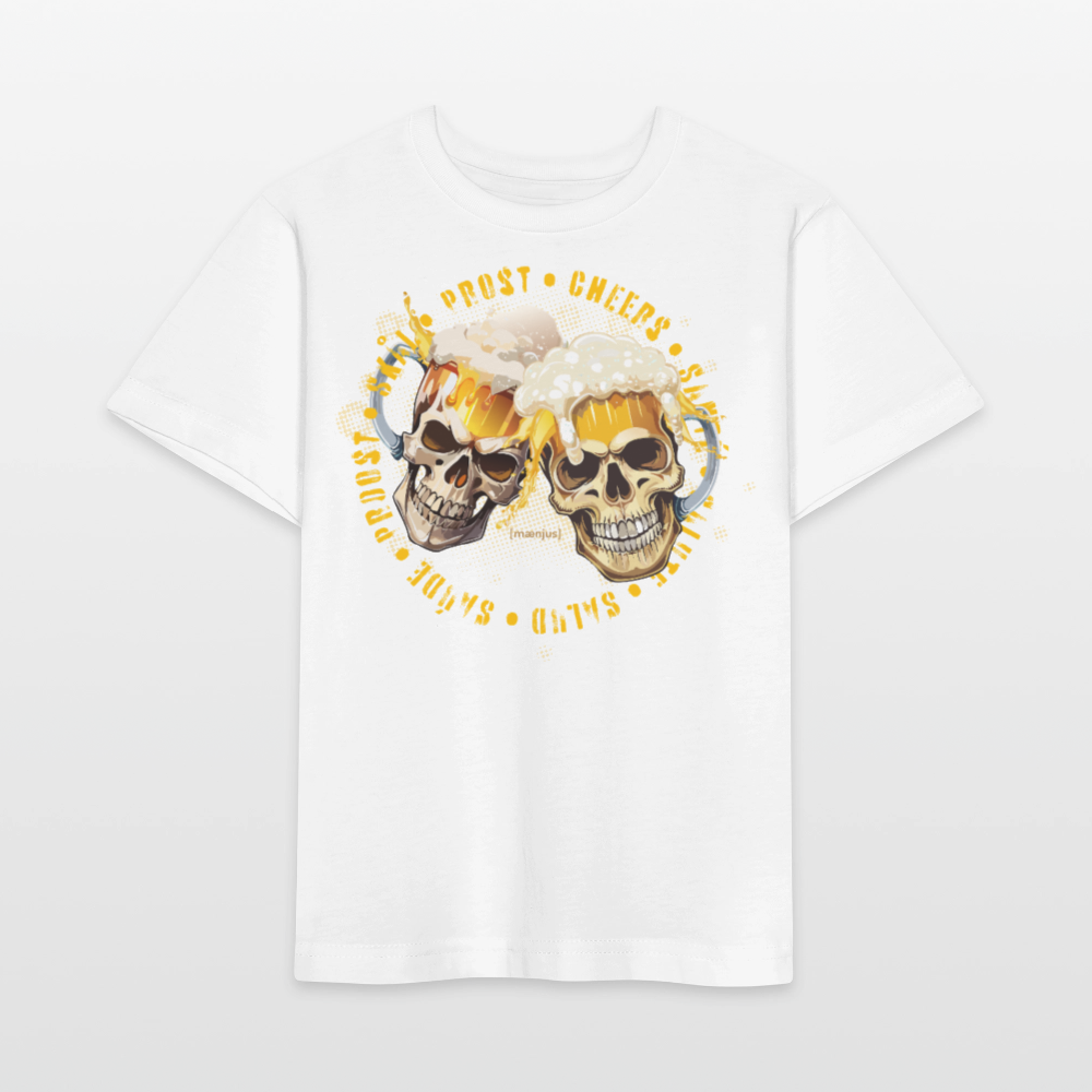 MNJS KIDS Bio T-Shirt mit OKOTBERFEST EDITION BOYS PRINT - Weiß