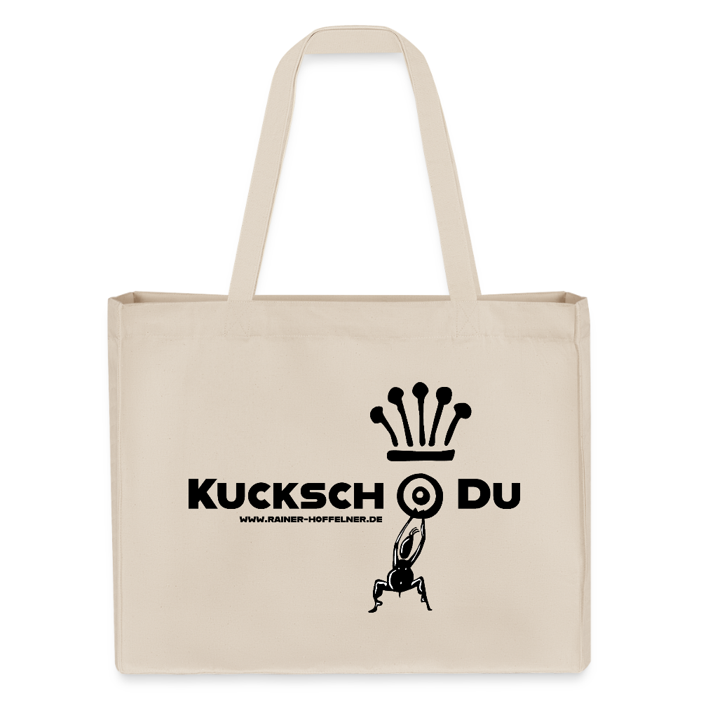 Recycelter Shopping Bag - Naturweiß