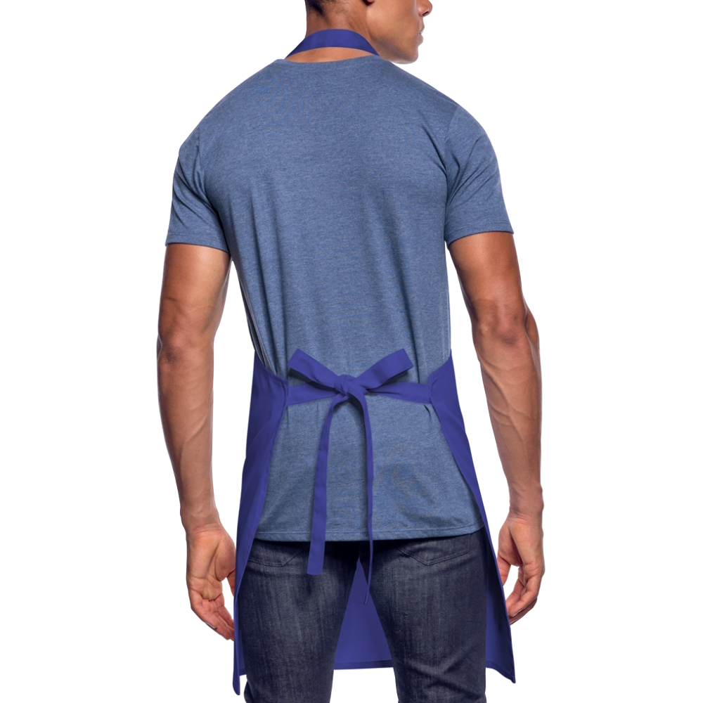 Kochschürze mit SUN KISSED PRINT - Royalblau