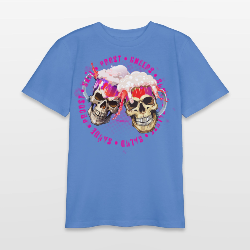 MNJS TEENS Bio T-Shirt mit OKTOBERFEST EDITION GIRLS PRINT - Blau