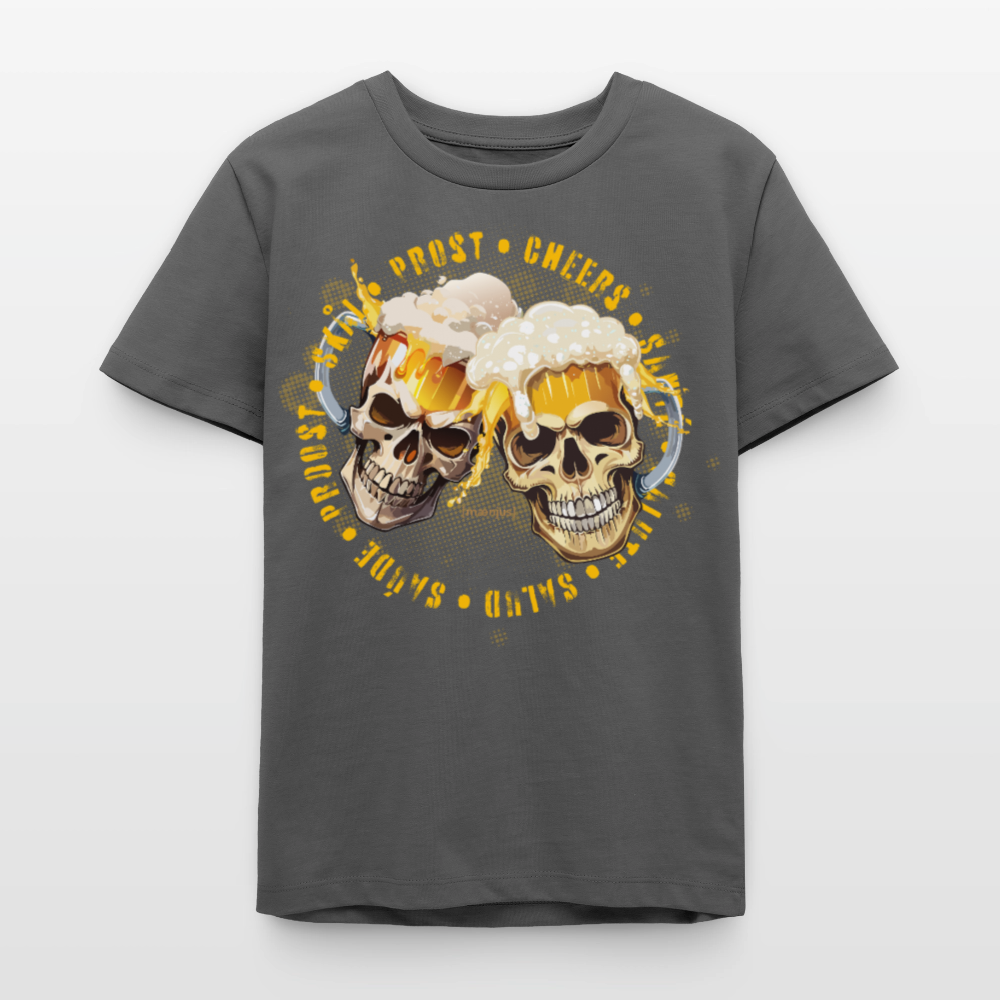 MNJS TEENS Bio T-Shirt mit OKTOBERFEST EDITION BOYS PRINT - Anthrazit