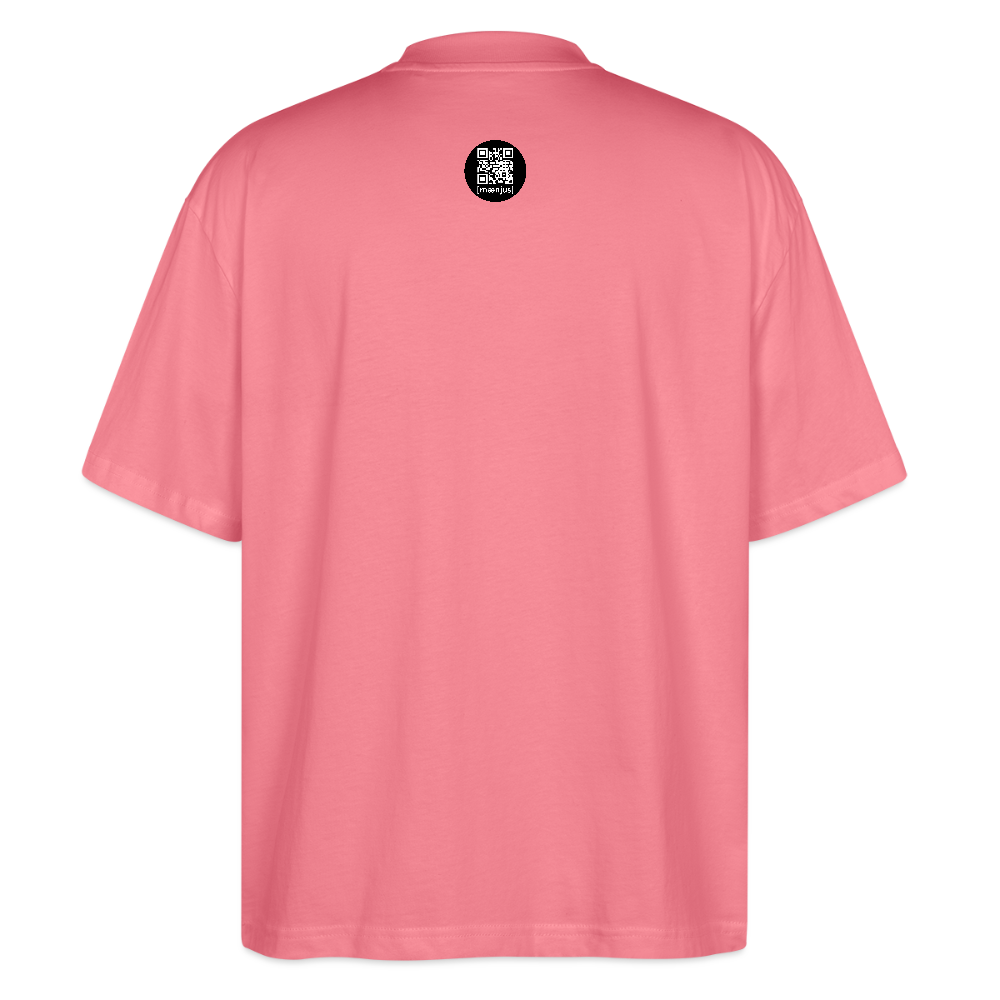 Oversized Unisex T-Shirt mit ZÜNDX PRINT - Pink 