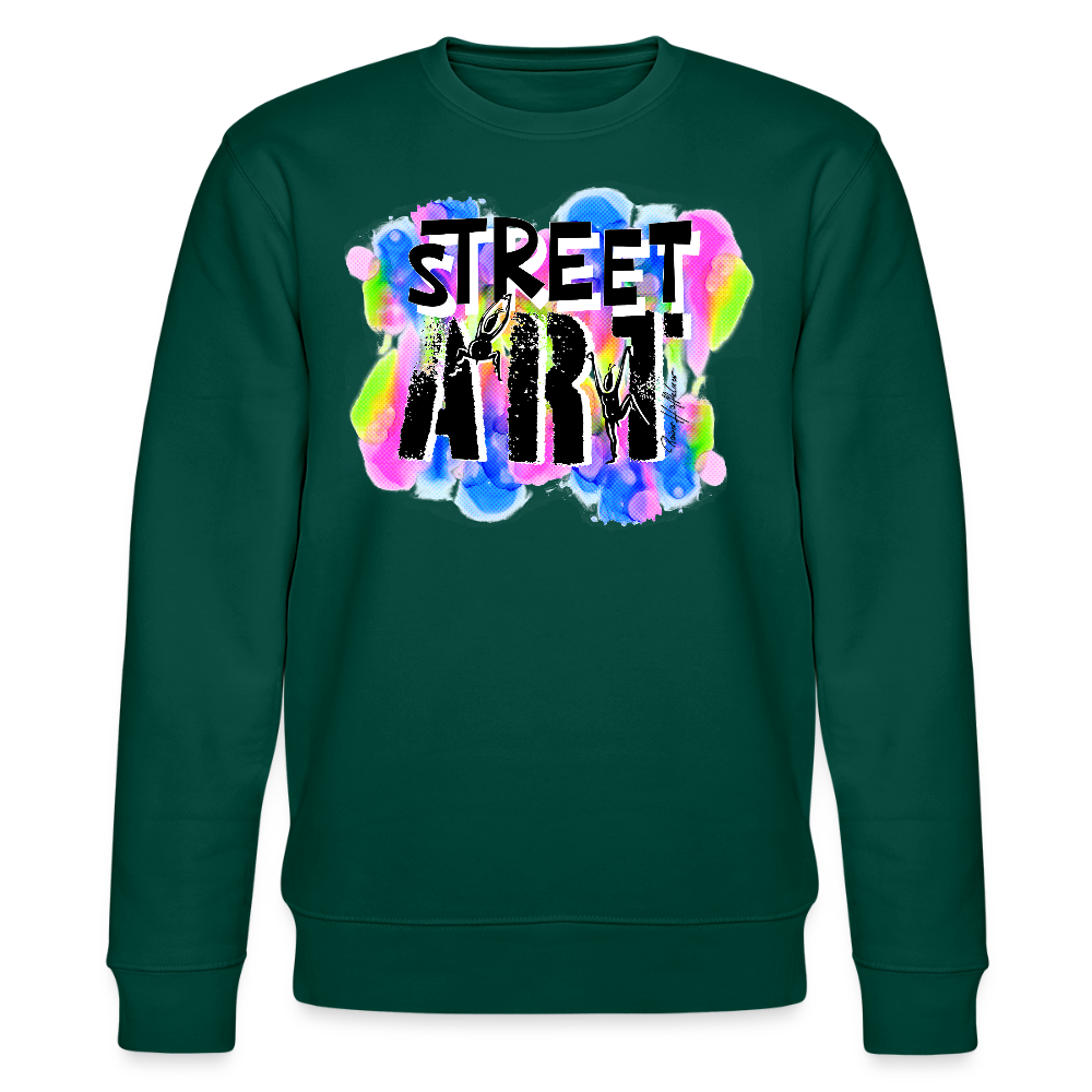 Unisex Bio-Sweatshirt mit STREET ART PRINT - Forest