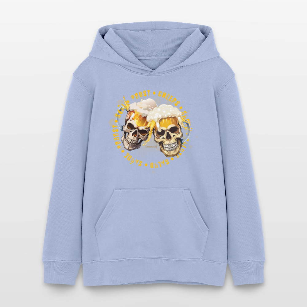 Teens Bio-Hoodie mit OKTOBERFEST EDITION BOYS PRINT - Sky