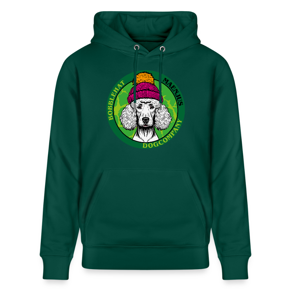 SUnisex Bio-Hoodie mit BOBBLEHAT DOGCOMPANY PRINT - Forest