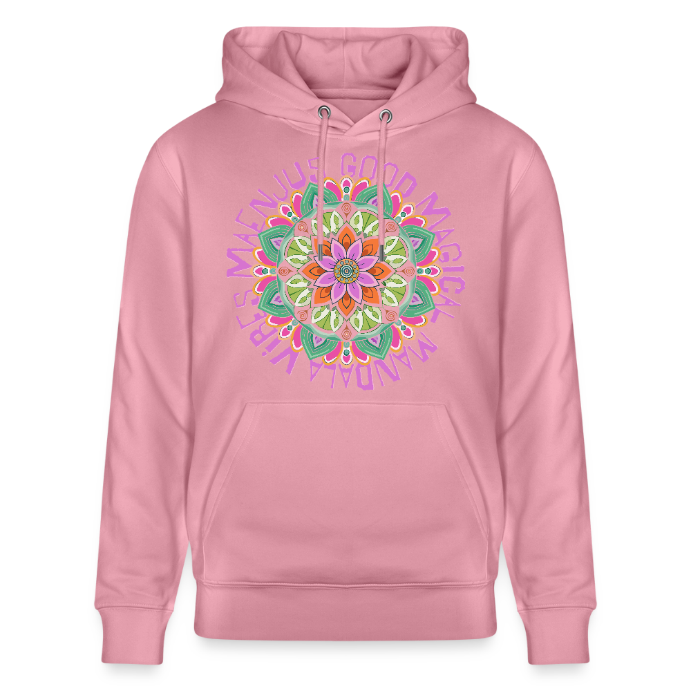 Unisex Bio-Hoodie mit MANDALA VIBES PRINT - Lila Traum