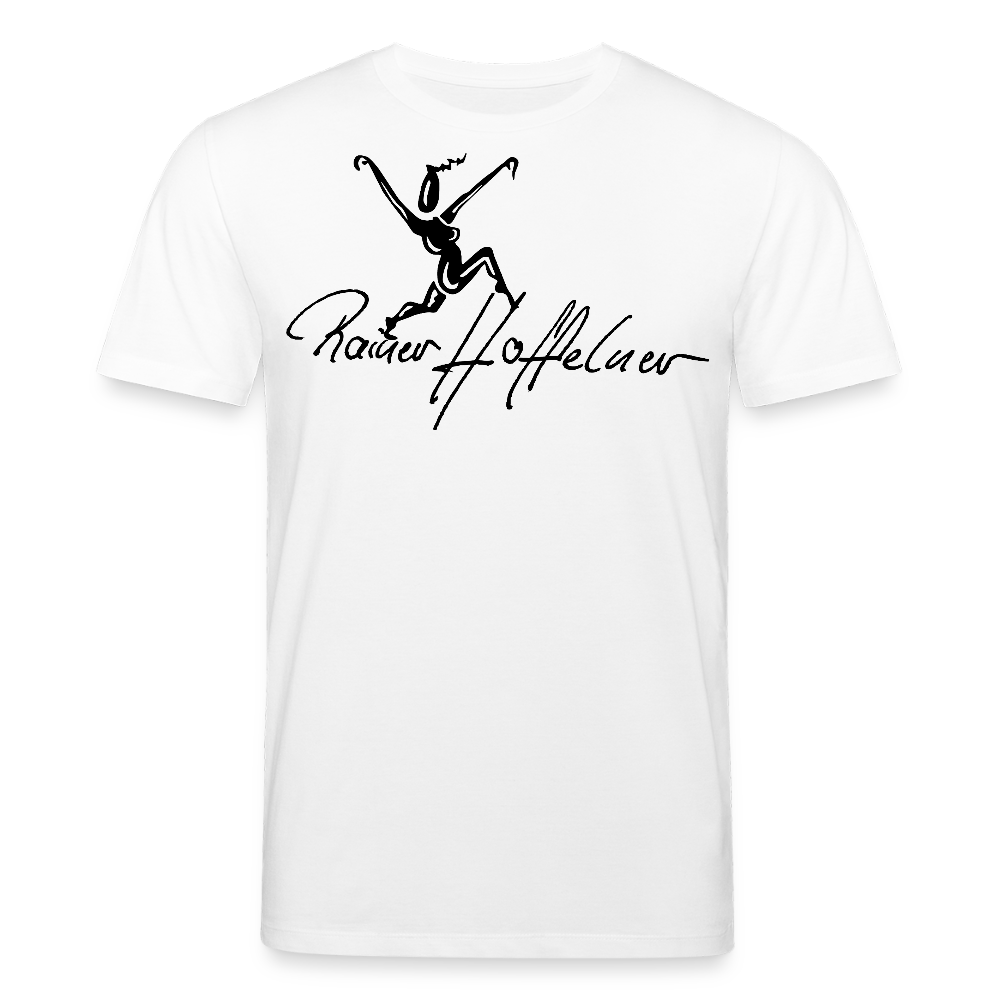 Unisex Bio-T-Shirt mit TUSCHEWEIBCHEN PRINT - Weiß