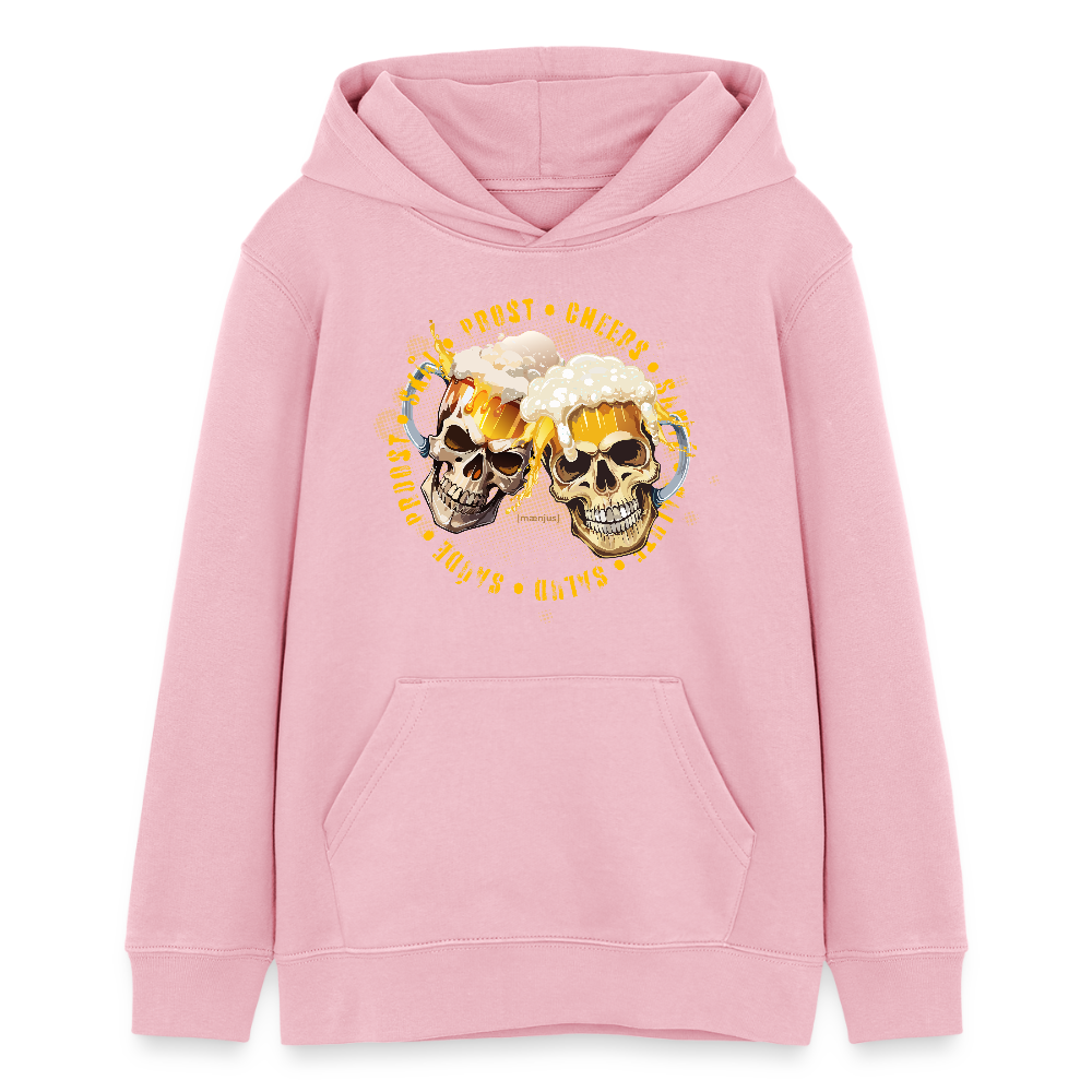 Teens Bio-Hoodie mit OKTOBERFEST EDITION BOYS PRINT - Hellrosa
