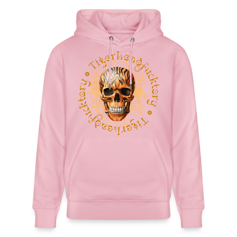 Unisex Hoodie mit TIGERHEAD SKULL PRINT - Hellrosa