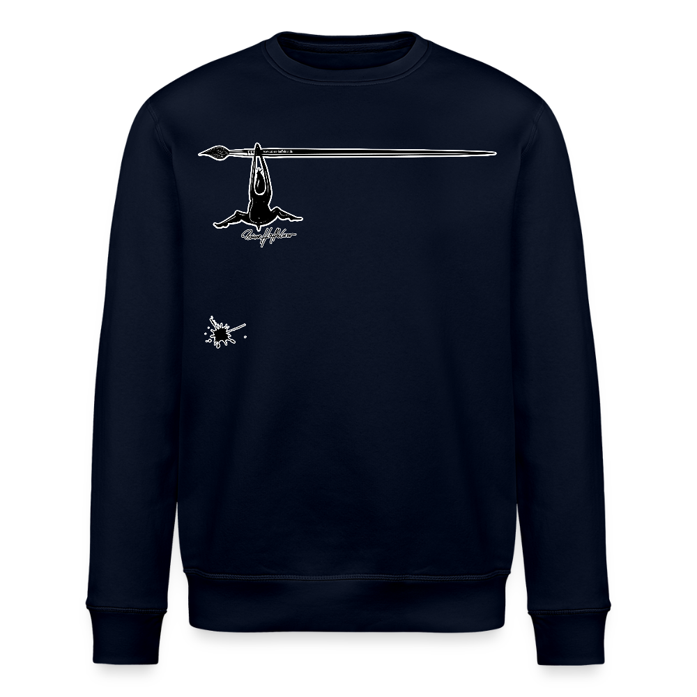 Unisex Bio-Sweatshirt mit MÄNNLE PRINT - Navy