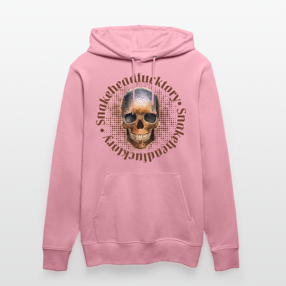 Unisex Hoodie mit SNAKEHEAD SKULL PRINT - Lila Traum