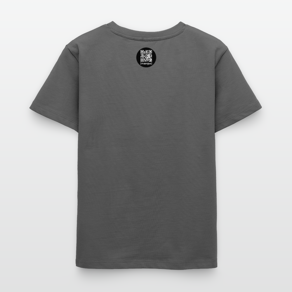 MNJS TEENS Bio T-Shirt mit REDEYE ELEPHANT DISTRICT PRINT - Anthrazit