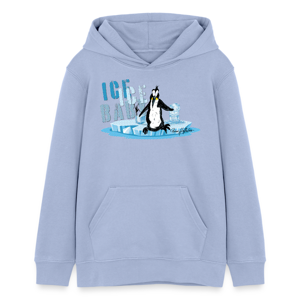 MNJS TEENS Bio-Hoodie mit ICE ICE BABY PRINT - Sky