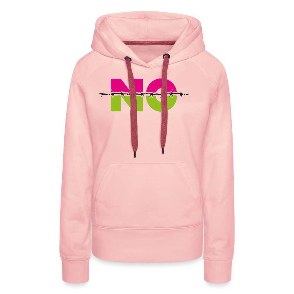 Frauen Premium Hoodie mit NO PRINT - Kristallrosa