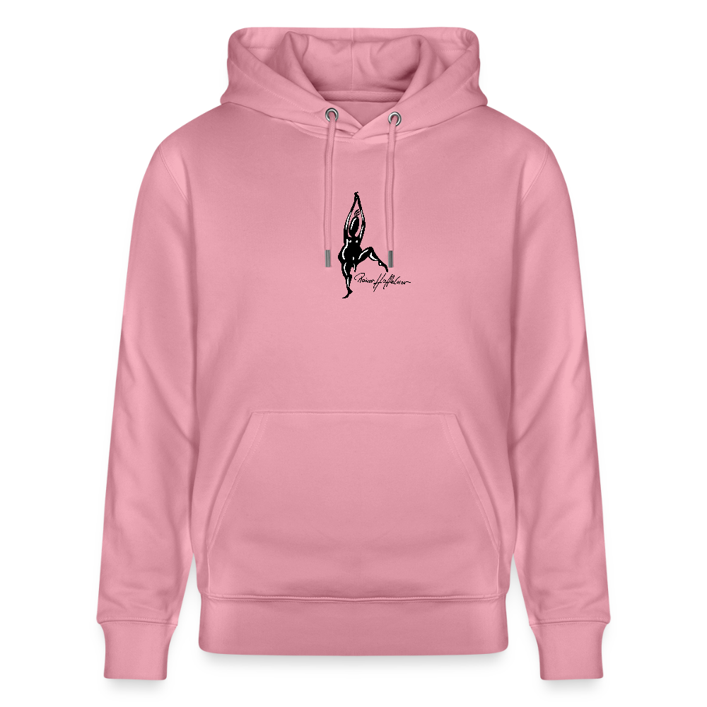 Unisex Bio-Hoodie mit TUSCHEMÄNNCHEN PRINT - Lila Traum