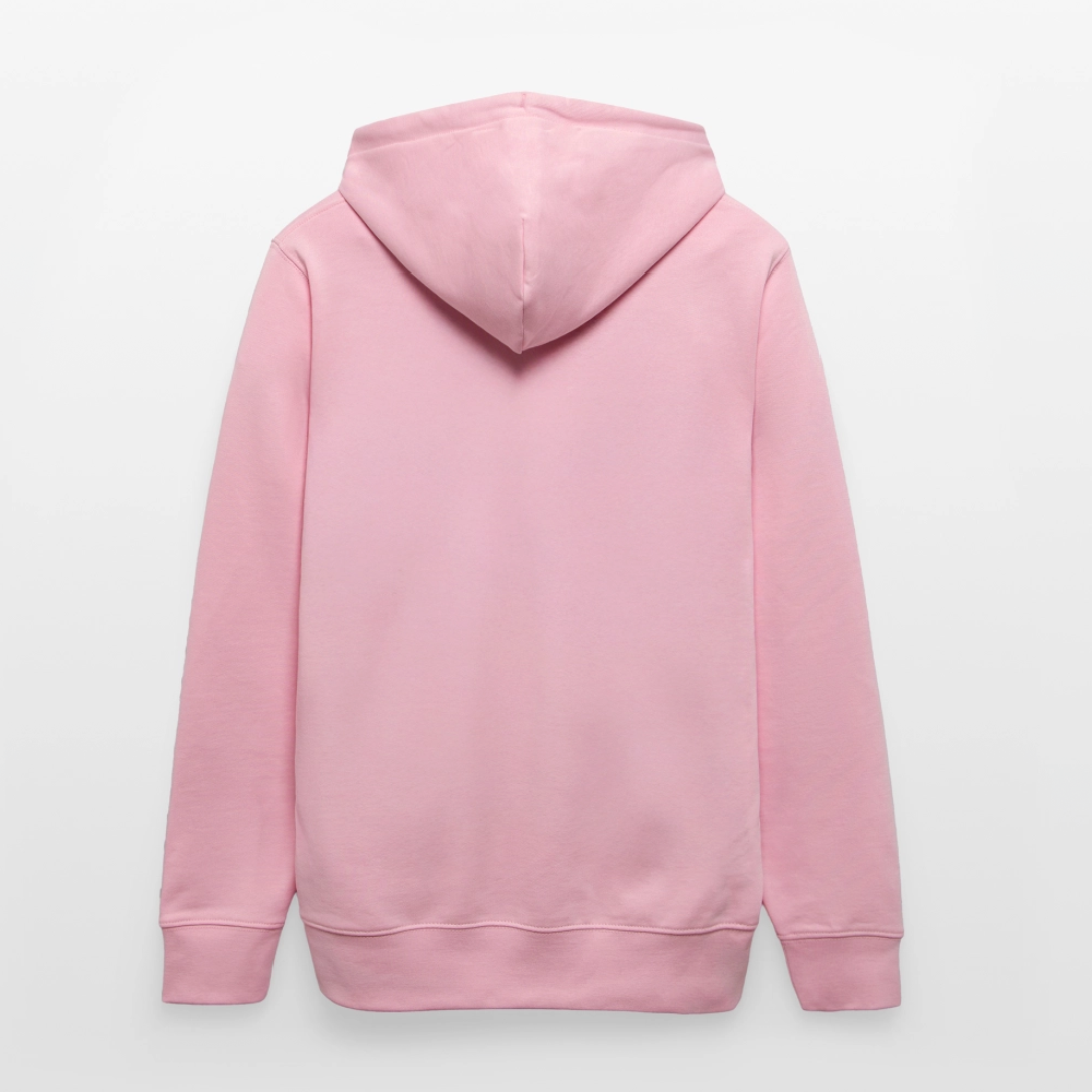 Unisex Bio-Hoodie mit KEEP CALM PRINT - Hellrosa