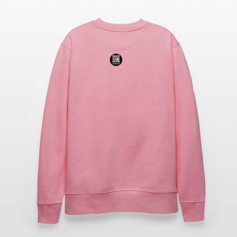 Unisex Bio-Sweatshirt mit SCHROTTWICHTEL PRINT - Lila Traum