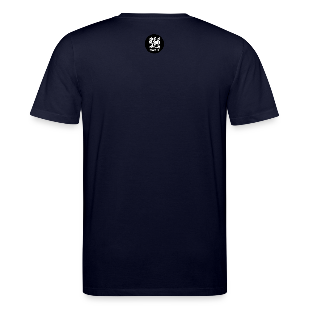 Unisex Bio-T-Shirt mit OKTOBERFEST SKULL BOY PRINT - Navy