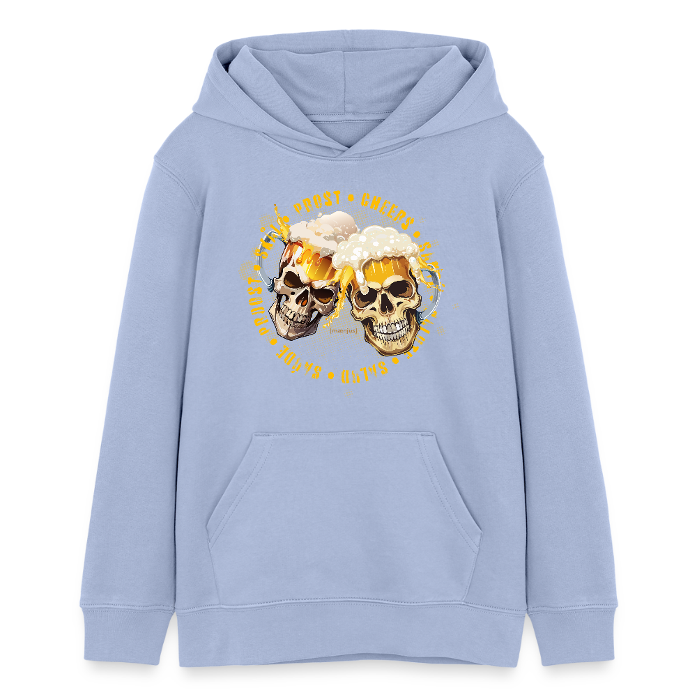Teens Bio-Hoodie mit OKTOBERFEST EDITION BOYS PRINT - Sky