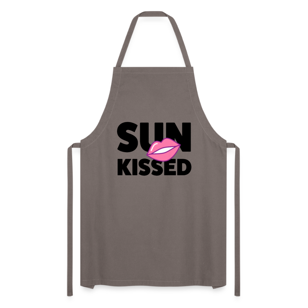 Kochschürze mit SUN KISSED PRINT - Grau