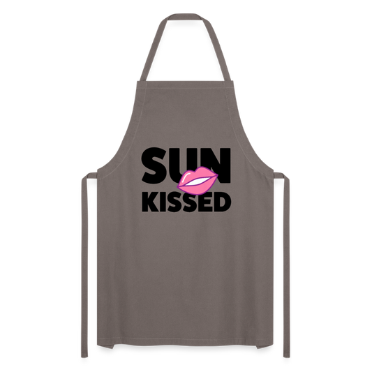 Kochschürze mit SUN KISSED PRINT - Grau