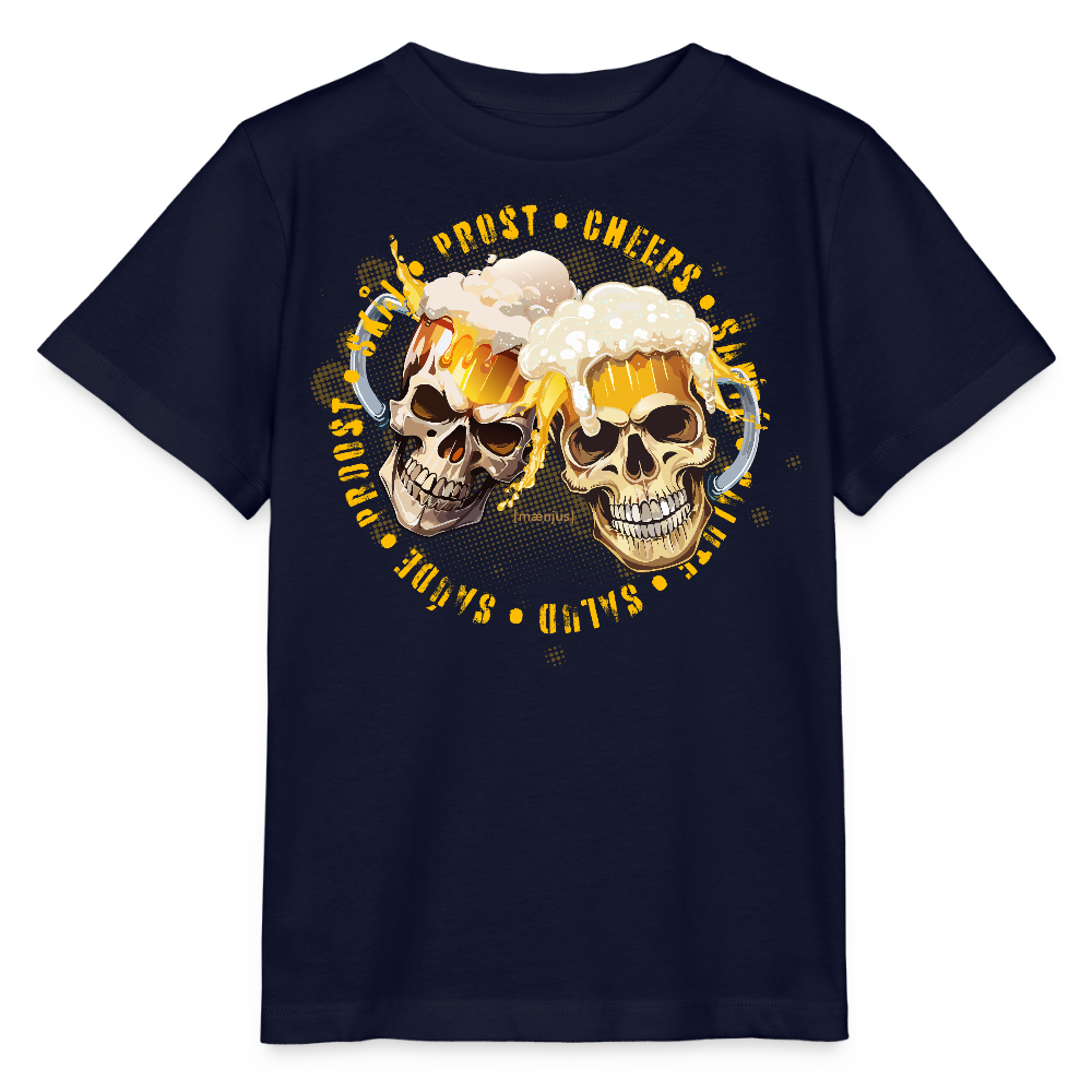 MNJS KIDS Bio T-Shirt mit OKOTBERFEST EDITION BOYS PRINT - Navy